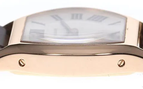 Cartier Tortue W1556360 24mm Rose gold Silver 6