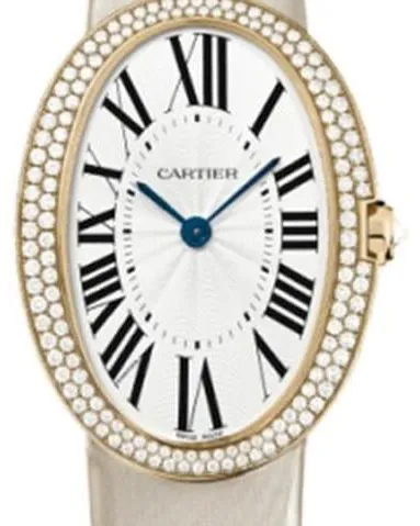 Cartier Baignoire WB520005 32mm Rose gold Silver