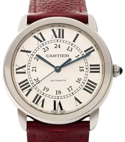 Cartier Ronde Solo de Cartier 3939 36mm Stainless steel Silver