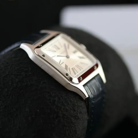 Cartier Santos Dumont WSSA0022 43.5mm Stainless steel Silver 4