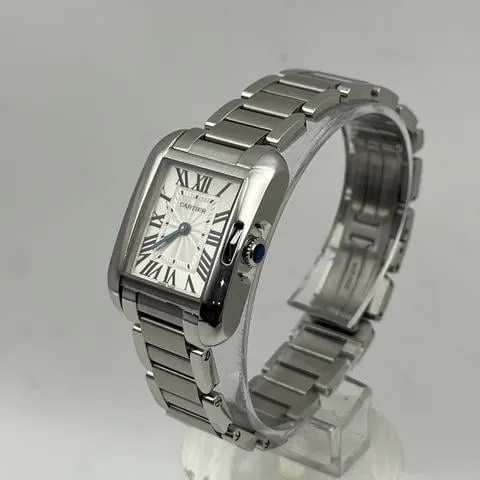 Cartier Tank Anglaise W5310044 26mm Stainless steel Silver 2