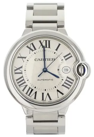 Cartier Ballon Bleu 42mm W69012Z4 42mm Stainless steel Silver