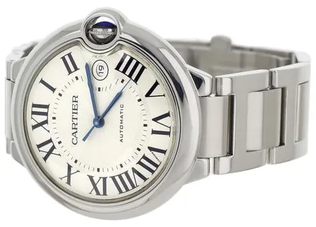 Cartier Ballon Bleu 42mm W69012Z4 42mm Stainless steel Silver 2