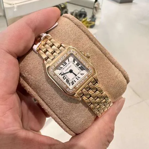 Cartier Panthère WJPN0008 22mm Rose gold Silver 3