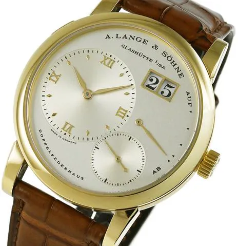 A. Lange & Söhne Lange 1 101.021 38.5mm Yellow gold Silver