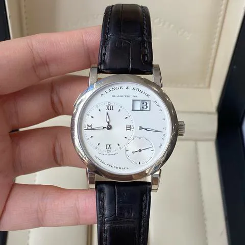 A. Lange & Söhne Lange 1 101.039 38.5mm White gold Silver