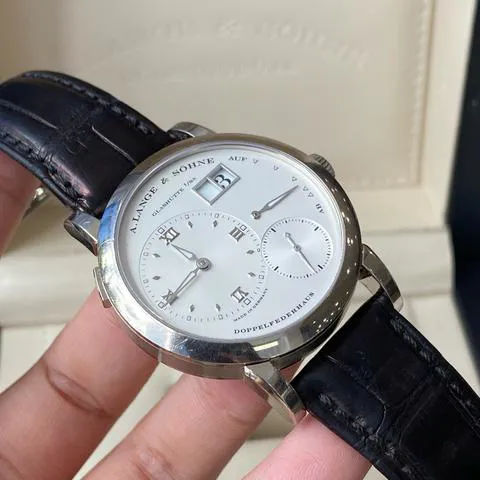 A. Lange & Söhne Lange 1 101.039 38.5mm White gold Silver 1