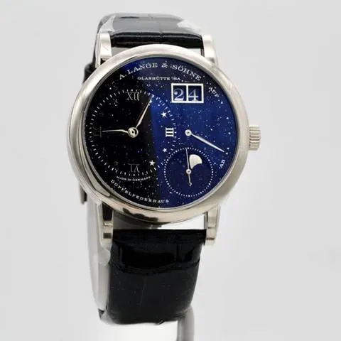 A. Lange & Söhne Lange 1 182.086 36mm White gold Blue