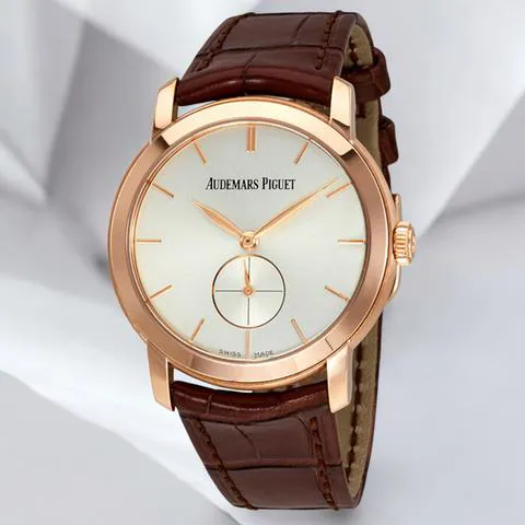 Audemars Piguet Jules Audemars 77238OR.OO.A088CR.01 33mm Rose gold Silver