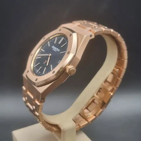 Audemars Piguet Royal Oak 15202OR.OO.1240OR.01 39mm Rose gold Blue 5