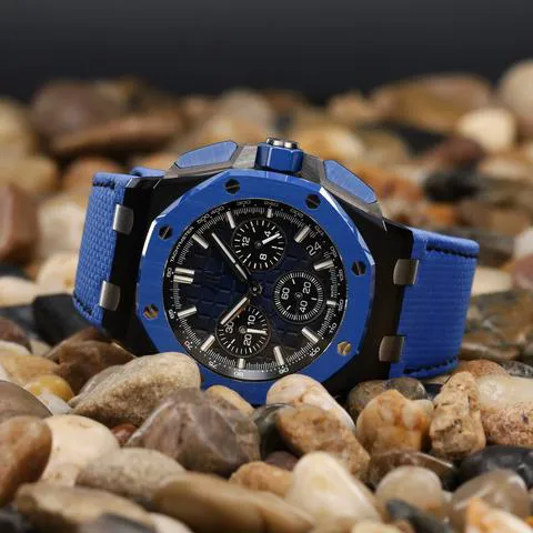 Audemars Piguet Royal Oak Offshore Chronograph 26420CE.OO.A043VE.01 43mm Ceramic Blue