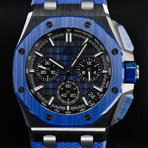 Audemars Piguet Royal Oak Offshore Chronograph 26420CE.OO.A043VE.01 43mm Ceramic Blue 2