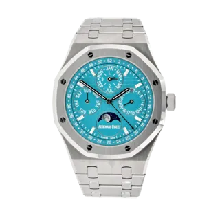 Audemars Piguet Royal Oak Perpetual Calendar 26613ST.OO.1220ST.01 Stainless steel Turquoise