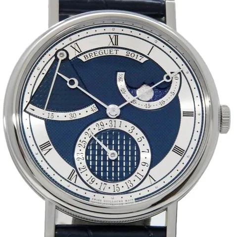 Breguet Classique 7137BB/Y5/9VU 39mm White gold Blue