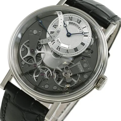 Breguet Tradition 7097BB/G1/9WU 40mm White gold Silver