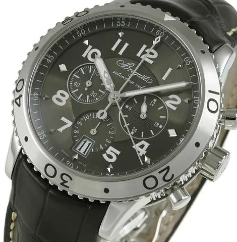 Breguet Type XX - XXI - XXII 3810ST/92/9ZU 43mm Stainless steel Gray