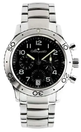 Breguet Type XX - XXI - XXII 3820 39mm Stainless steel Black