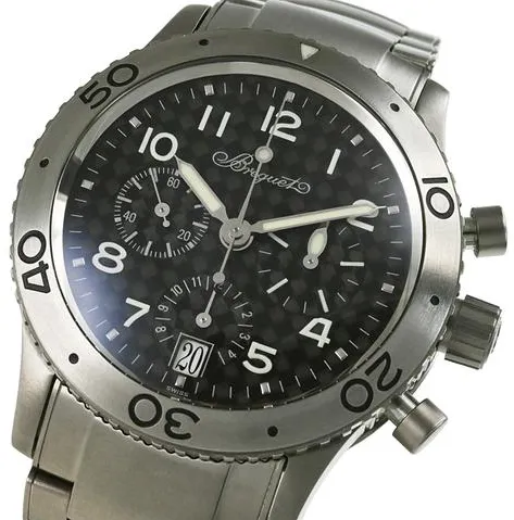 Breguet Type XX - XXI - XXII 3820TI/K2/TW9 39mm Titanium Black