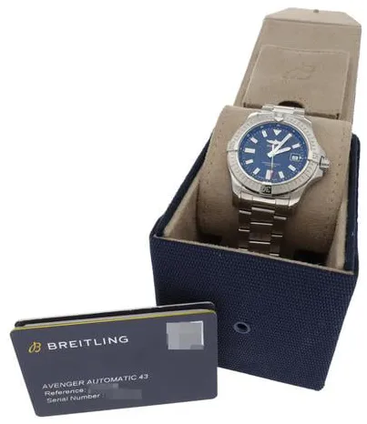 Breitling Avenger A17318 43mm Stainless steel Blue 3