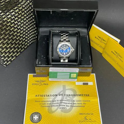 Breitling Avenger A17330 45mm Stainless steel Blue 1