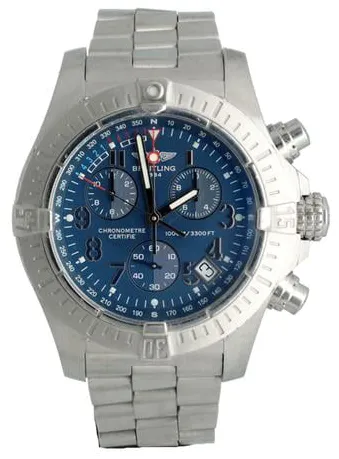 Breitling Avenger A73390 45mm Stainless steel Blue