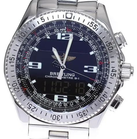 Breitling B-1 A78362 43mm Stainless steel Black