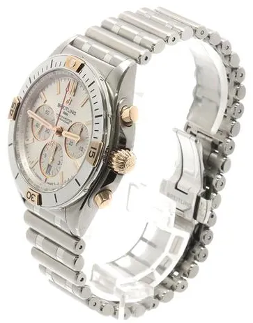 Breitling Chronomat IB0134 42mm Yellow gold and Stainless steel Silver 1