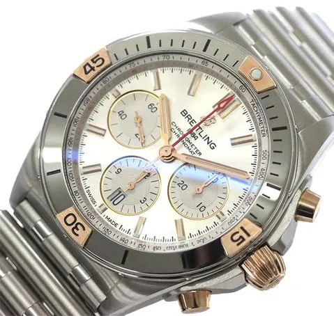 Breitling Chronomat IB0134 42mm Yellow gold and Stainless steel Silver 6