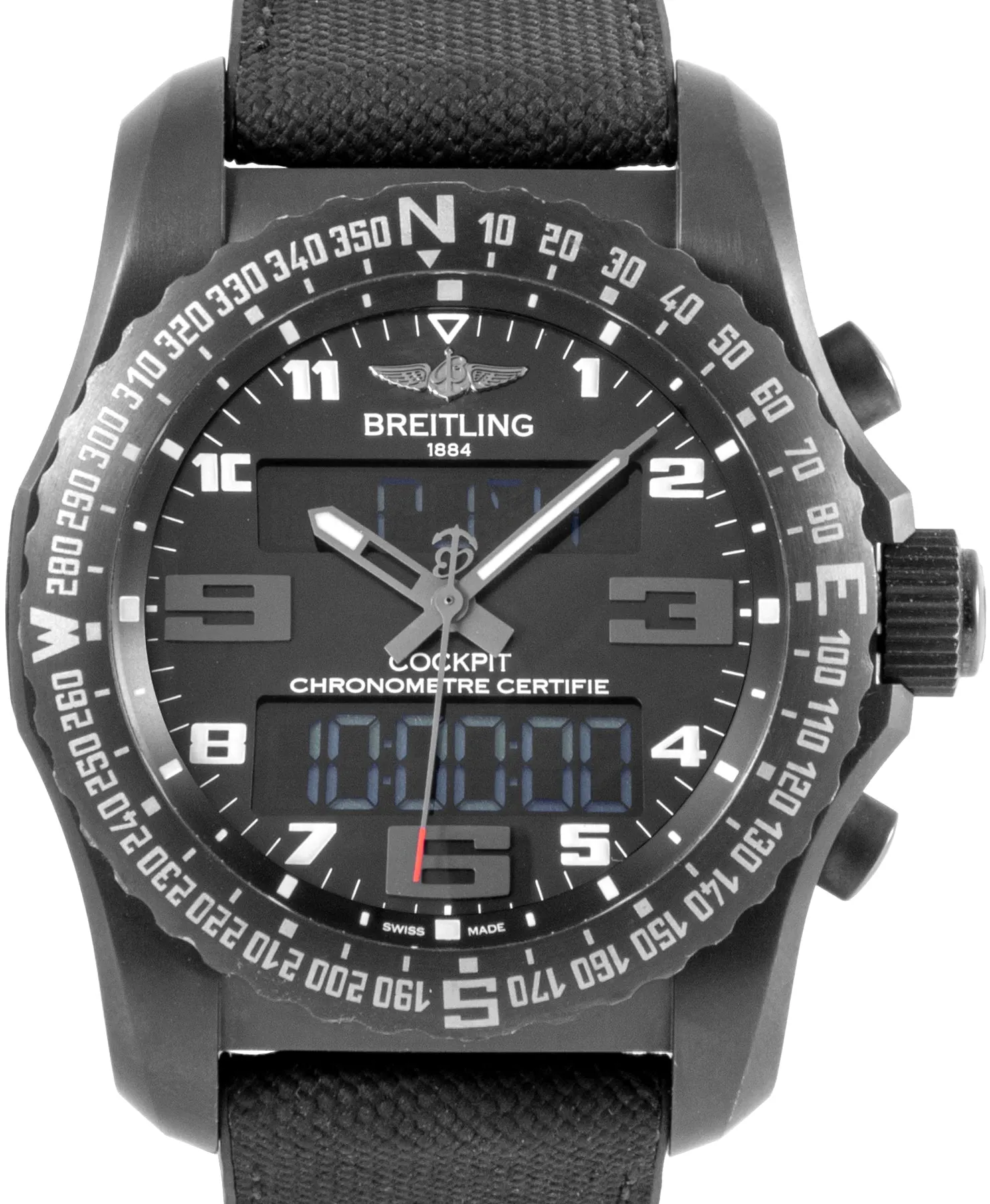 Breitling Cockpit B50 VB501022/BD41 46mm Titanium Black