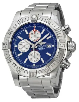 Breitling Super Avenger II A1337111/C871-168A 48mm Stainless steel Blue