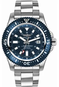 Breitling Superocean Y17393161C1A1 45mm Stainless steel Blue