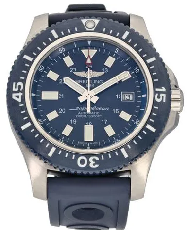 Breitling Superocean Y17393 44mm Stainless steel Blue