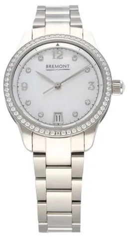 Bremont Solo WH-SS-B 34mm Stainless steel Mother-of-pearl