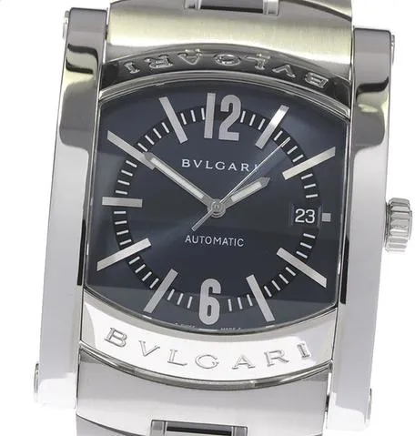 Bulgari Assioma AA 48 S 38mm Stainless steel Blue