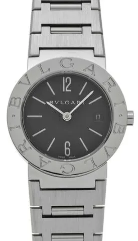 Bulgari Bulgari BB 26 SS 26mm Stainless steel Black