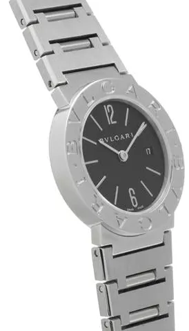 Bulgari Bulgari BB 26 SS 26mm Stainless steel Black 3