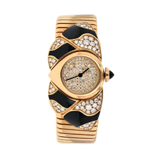 Bulgari Tubogaz BJ04 18ct yellow gold