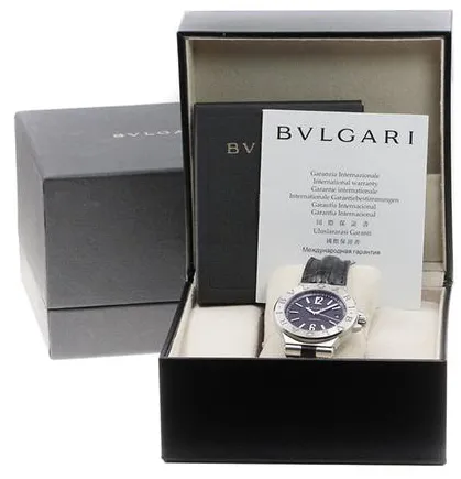 Bulgari Diagono DG40S 40mm Stainless steel Black 1