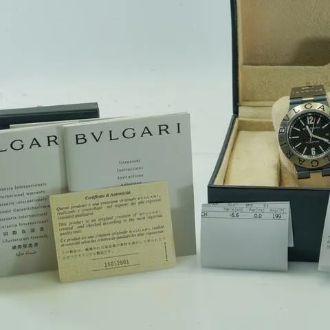 Bulgari Diagono TI 44 TA 44mm Titanium Black 15