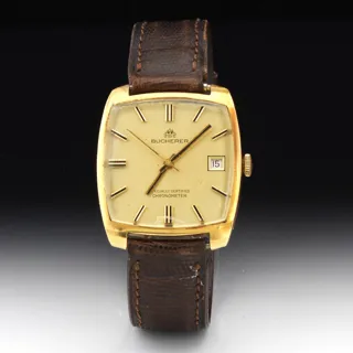 Carl F. Bucherer 18k yellow gold Golden