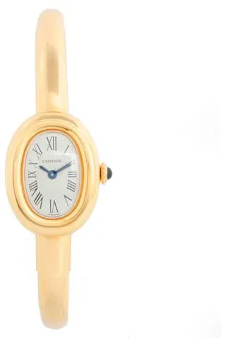 Cartier Baignoire WGBA0050 18mm Yellow gold and 18k yellow gold Silver