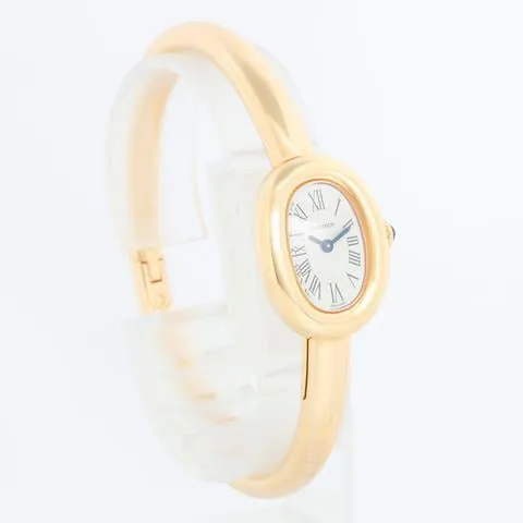 Cartier Baignoire WGBA0050 18mm Yellow gold and 18k yellow gold Silver 2