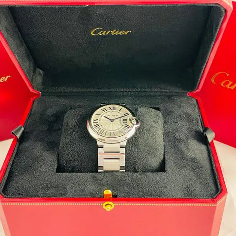 Cartier Ballon Bleu 36mm 3284 36mm Stainless steel Silver