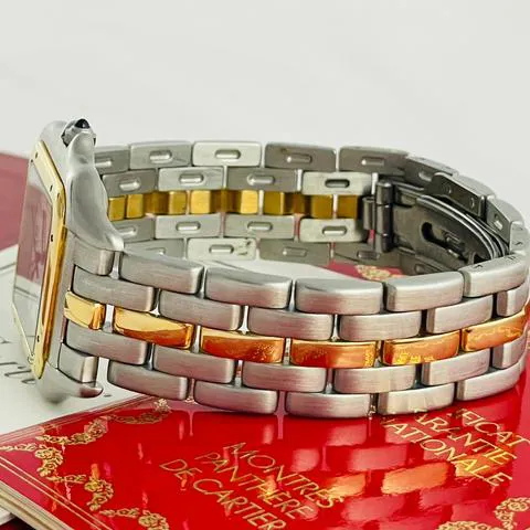 Cartier Panthère 8395 29mm Yellow gold and Stainless steel White 2