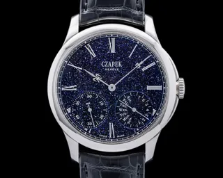 Czapek & Cie Quai des Bergues Midnight in Geneva Stainless steel aventurine