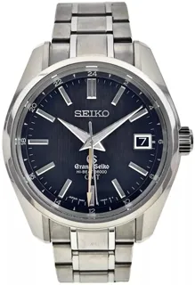 Grand Seiko Hi-Beat 36000 GMT SBGJ013 Titanium Black