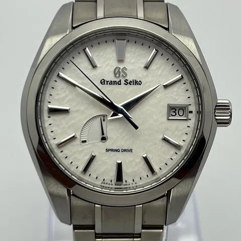 Grand Seiko Spring Drive SBGA211 41mm Titanium White