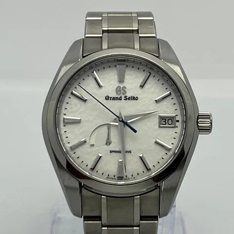 Grand Seiko Spring Drive SBGA211 41mm Titanium White 9