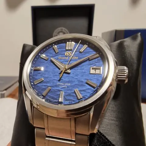 Grand Seiko Spring Drive SLGA007 40mm Stainless steel Blue