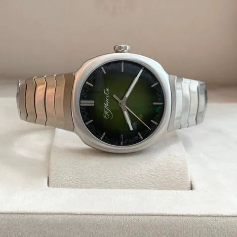 H. Moser & Cie. Streamliner 6200-1200 40mm Stainless steel Green 8